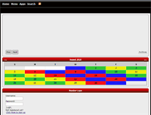 Tablet Screenshot of newbedfordfirefighters.com